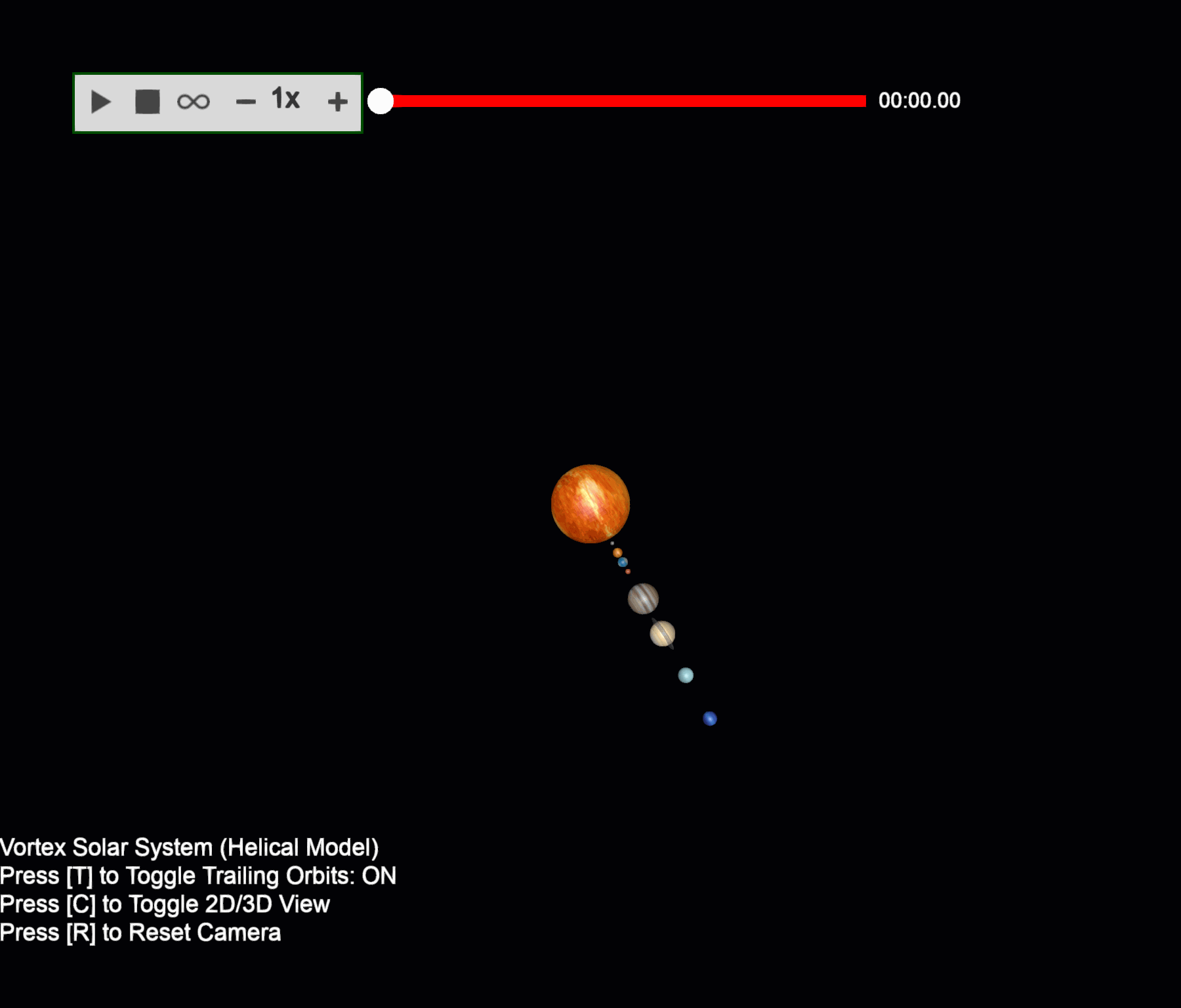 viz helical solar system