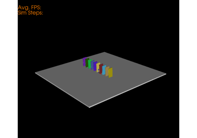 Domino Physics Simulation