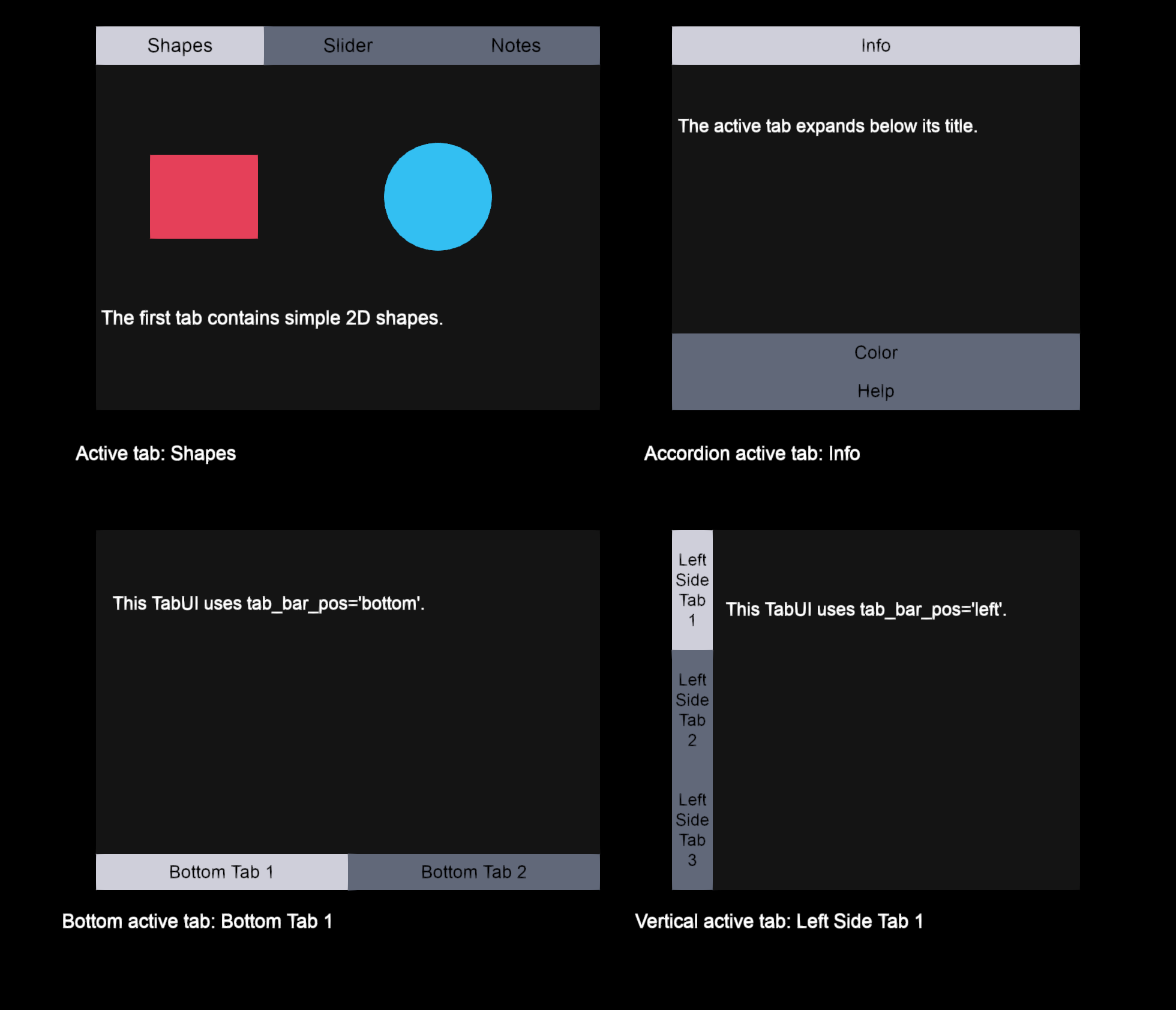 viz tab ui